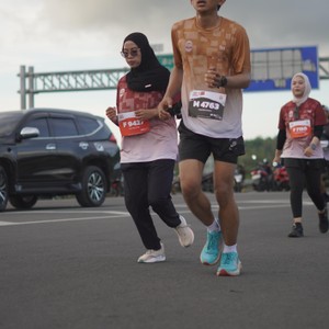 Race photo from KEDIRI HALF MARATHON 2026