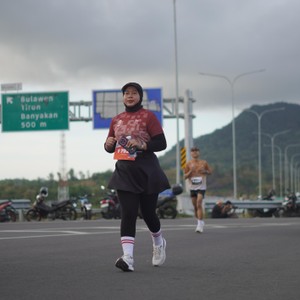 Race photo from KEDIRI HALF MARATHON 2026