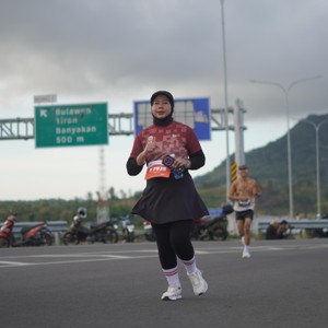 Race photo from KEDIRI HALF MARATHON 2026