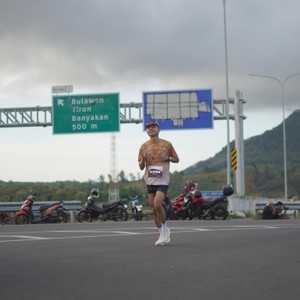 Race photo from KEDIRI HALF MARATHON 2026