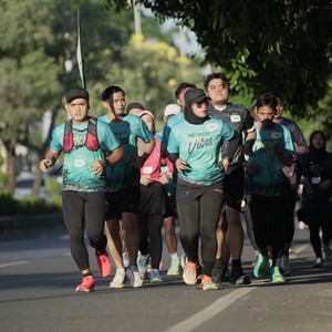 Race photo from VIBES AND STRENGTH CAMP ABR 2025