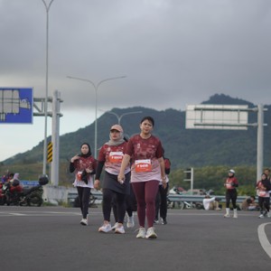 Race photo from KEDIRI HALF MARATHON 2026