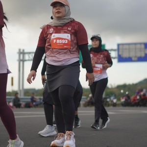 Race photo from KEDIRI HALF MARATHON 2026