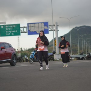 Race photo from KEDIRI HALF MARATHON 2026