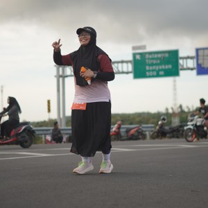 Race photo from KEDIRI HALF MARATHON 2026