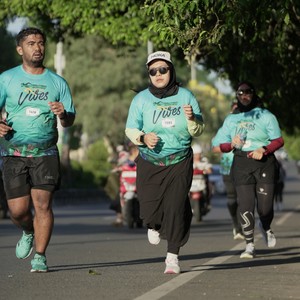 Race photo from VIBES AND STRENGTH CAMP ABR 2025