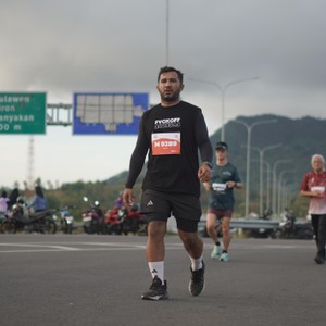 Race photo from KEDIRI HALF MARATHON 2026