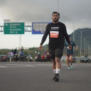Race photo from KEDIRI HALF MARATHON 2026