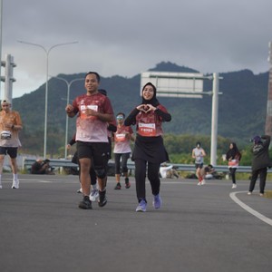 Race photo from KEDIRI HALF MARATHON 2026