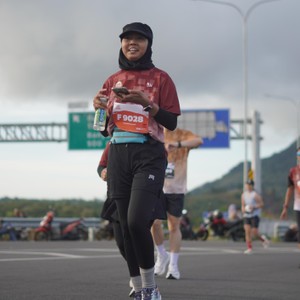 Race photo from KEDIRI HALF MARATHON 2026