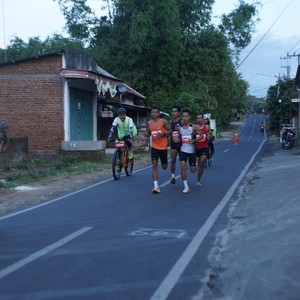 Race photo from KEDIRI HALF MARATHON 2026