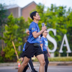 Race photo from BOGORUN 2026