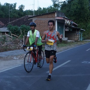 Race photo from KEDIRI HALF MARATHON 2026