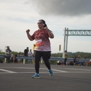 Race photo from KEDIRI HALF MARATHON 2026
