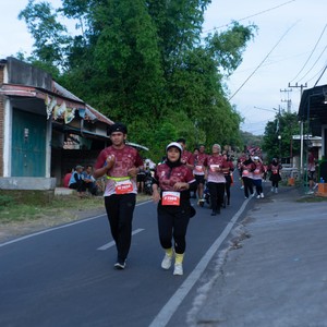 Race photo from KEDIRI HALF MARATHON 2026