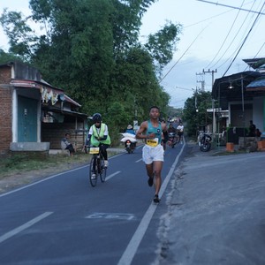 Race photo from KEDIRI HALF MARATHON 2026