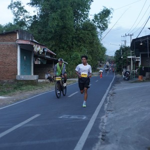 Race photo from KEDIRI HALF MARATHON 2026