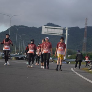 Race photo from KEDIRI HALF MARATHON 2026