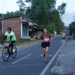 Race photo from KEDIRI HALF MARATHON 2026