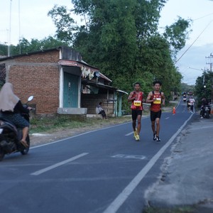 Race photo from KEDIRI HALF MARATHON 2026