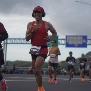 Race photo from KEDIRI HALF MARATHON 2026