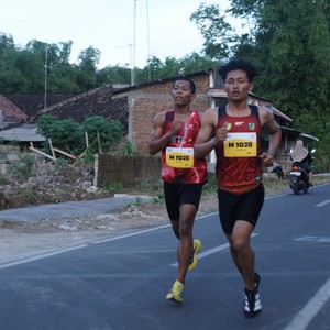 Race photo from KEDIRI HALF MARATHON 2026