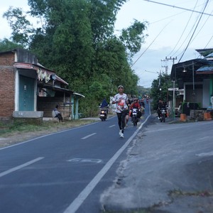 Race photo from KEDIRI HALF MARATHON 2026