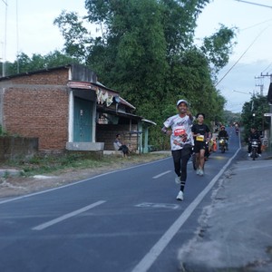 Race photo from KEDIRI HALF MARATHON 2026