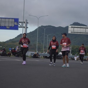 Race photo from KEDIRI HALF MARATHON 2026
