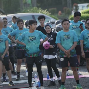 Race photo from VIBES AND STRENGTH CAMP ABR 2025