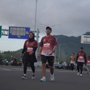 Race photo from KEDIRI HALF MARATHON 2026
