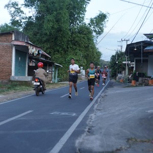 Race photo from KEDIRI HALF MARATHON 2026