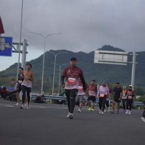 Race photo from KEDIRI HALF MARATHON 2026