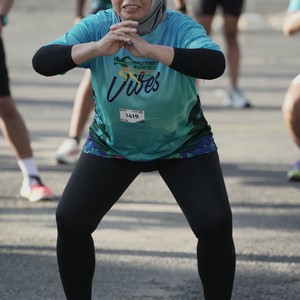 Race photo from VIBES AND STRENGTH CAMP ABR 2025