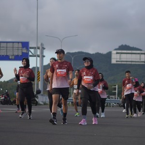 Race photo from KEDIRI HALF MARATHON 2026