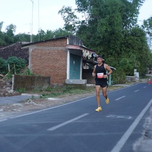 Race photo from KEDIRI HALF MARATHON 2026
