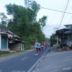 Race photo from KEDIRI HALF MARATHON 2026