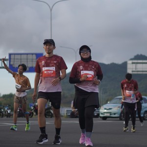 Race photo from KEDIRI HALF MARATHON 2026