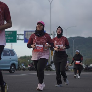 Race photo from KEDIRI HALF MARATHON 2026