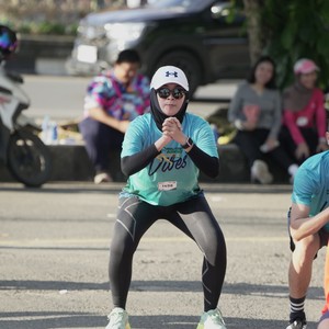 Race photo from VIBES AND STRENGTH CAMP ABR 2025