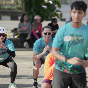 Race photo from VIBES AND STRENGTH CAMP ABR 2025