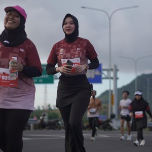 Race photo from KEDIRI HALF MARATHON 2026
