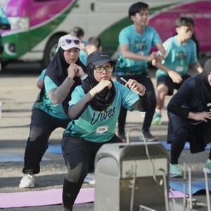 Race photo from VIBES AND STRENGTH CAMP ABR 2025