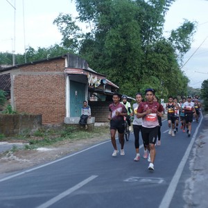 Race photo from KEDIRI HALF MARATHON 2026