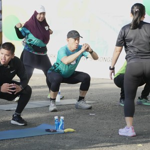 Race photo from VIBES AND STRENGTH CAMP ABR 2025