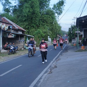 Race photo from KEDIRI HALF MARATHON 2026