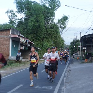 Race photo from KEDIRI HALF MARATHON 2026