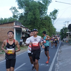 Race photo from KEDIRI HALF MARATHON 2026