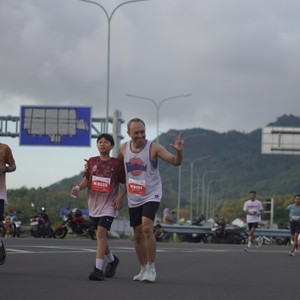 Race photo from KEDIRI HALF MARATHON 2026