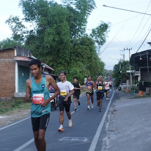 Race photo from KEDIRI HALF MARATHON 2026